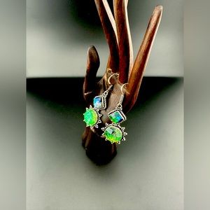 Art Deco Sterling Silver Earrings